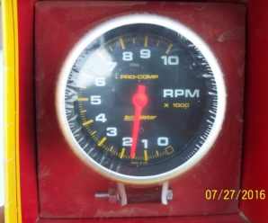 Autometer 5620 Vertex OAC Magneto Tachometer install into the 1963 Grand Prix