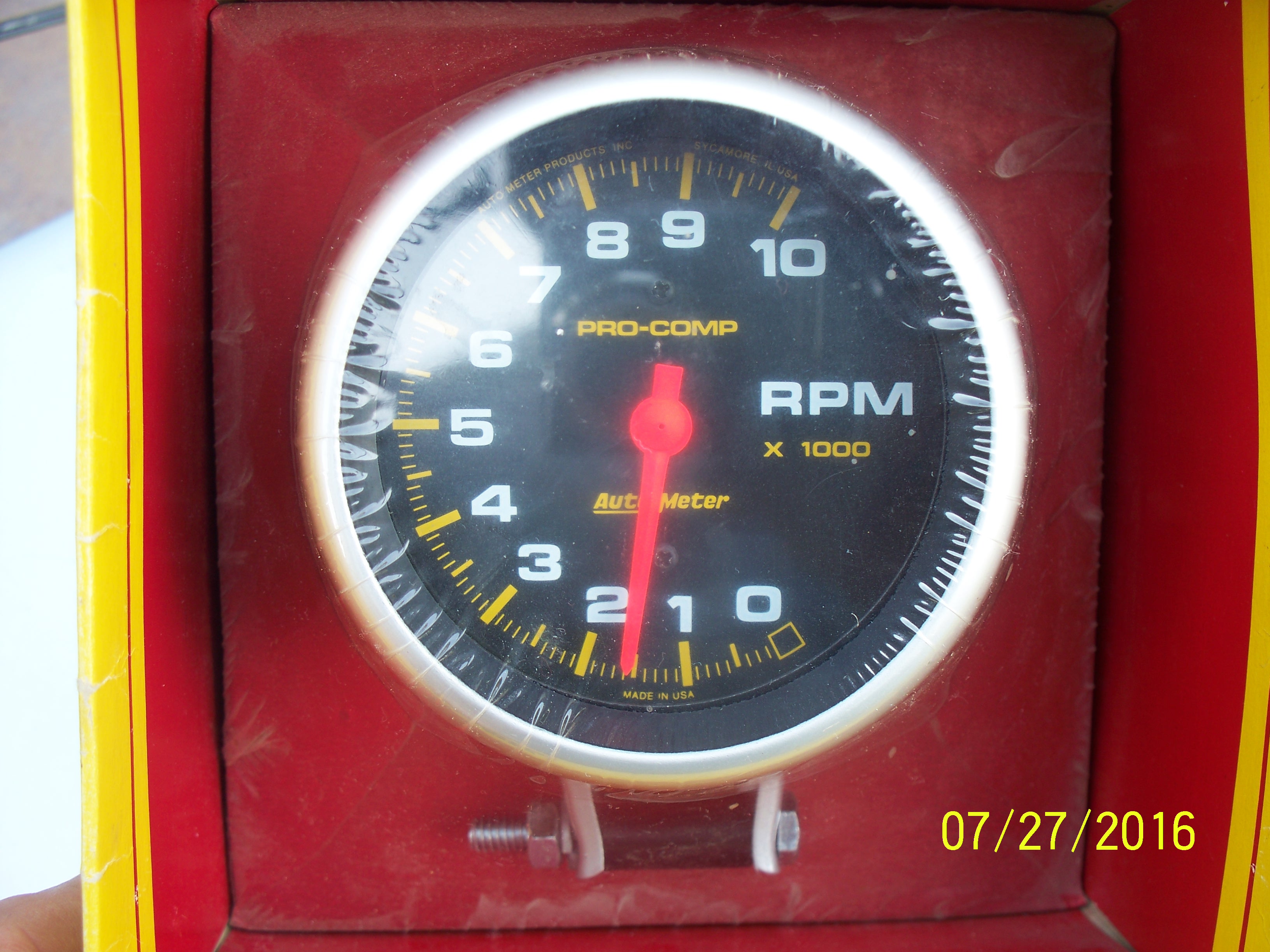 Autometer 5620 Vertex OAC Magneto Tachometer install into the 1963 Grand Prix
