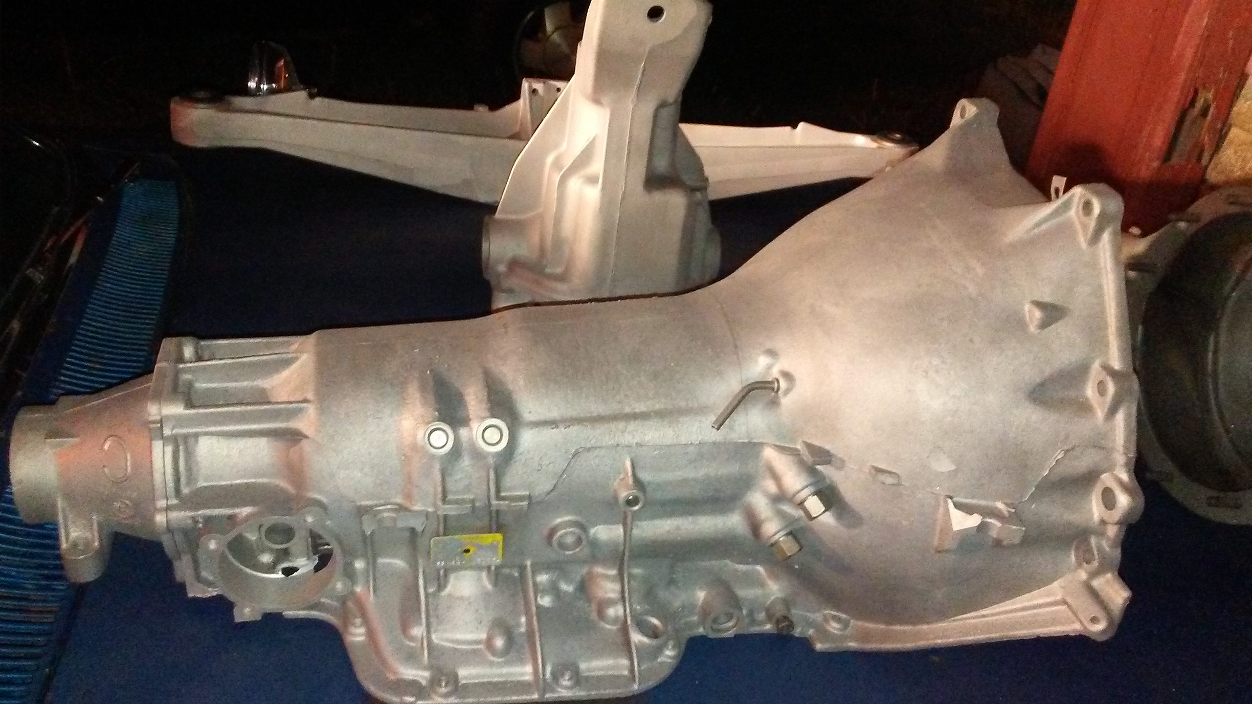 Media Blasted Pontiac & Corvette Parts with my Tahoe Air Compressor & Tank Sandblaster